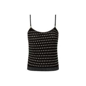 KARL LAGERFELD SS24 Camisole Women's Black