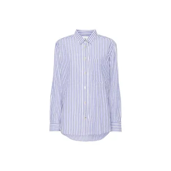 ISABEL MARANT ETOILE Esola Striped Buttoned Shirt