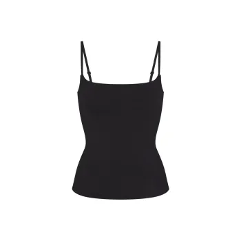 SKIMS COTTON JERSEY CAMI Camisole Women's SOOT/Smoke Gray