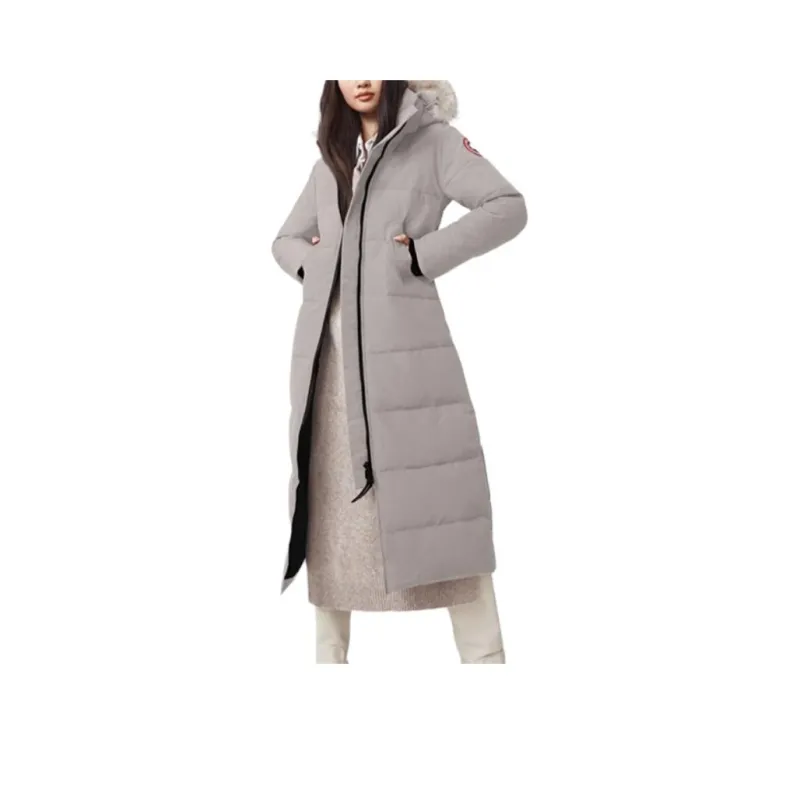 Canada Goose Down Jacket Women's Lime Gray-0