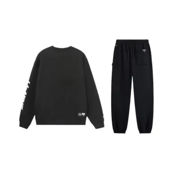 LiNing Sports Trend Series Casual Sportswear Unisex Black