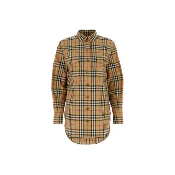 Burberry Checked Buttoned Shirt