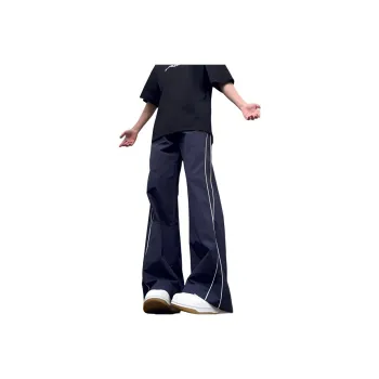 DARK HORSE Casual Pants Unisex Navy Blue