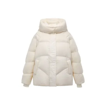 PEACEBIRD Loose Fit Down Jacket Lightweight No Pilling Anti-Pilling Women's