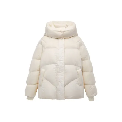 PEACEBIRD Loose Fit Down Jacket Lightweight No Pilling Anti-Pilling Women's