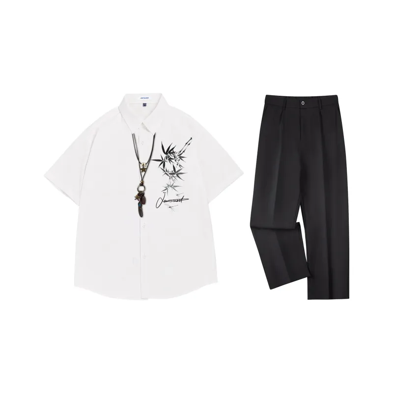 JEANSWEST Shirt Matching Set Unisex-0