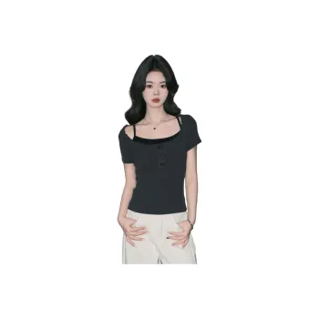 FOREVER 21 T Shirt Women's Dark Gray