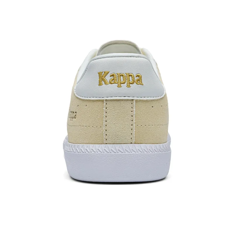 Kappa Slip Resistant, Abrasion Resistant, Lightweight Low Top Skateboard Shoes Women's Light Yellow-4