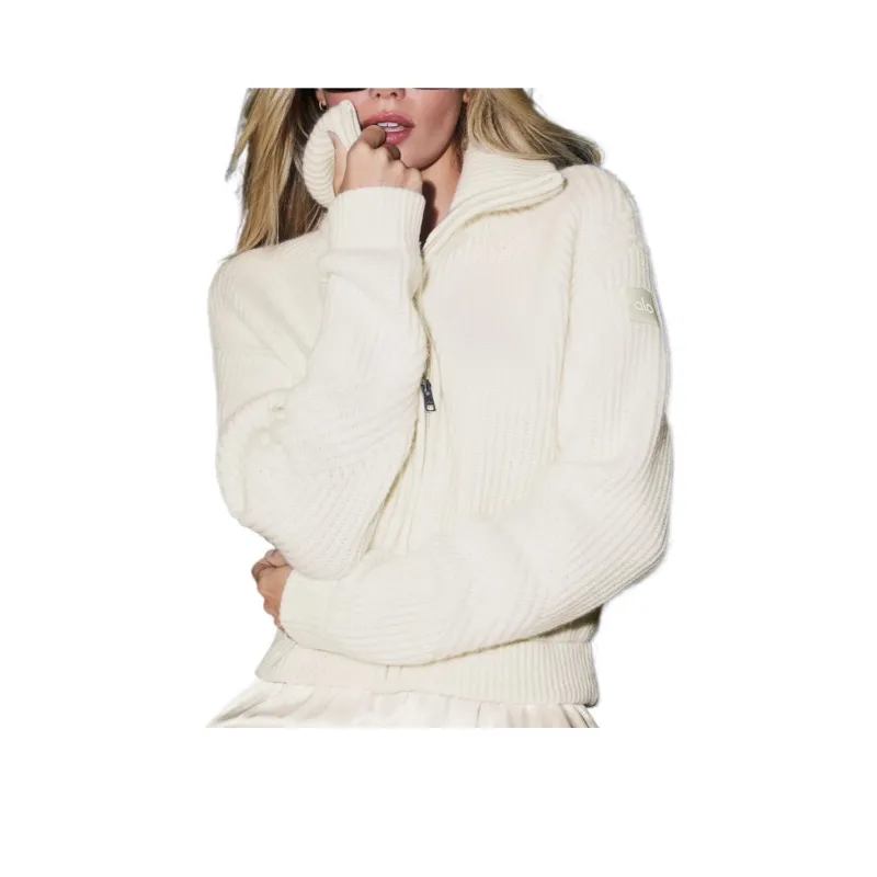 Alo Yoga Courchevel Cashmere Full Zip JacketCourchevel Jacket Women's-2
