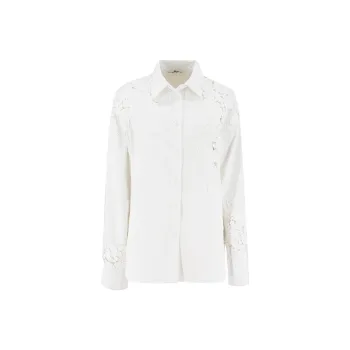 ERMANNO SCERVINO Floral appliqué Shirt