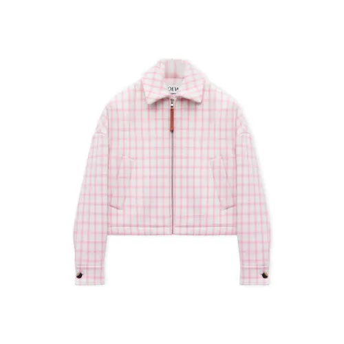 LOEWE SS25 Women's Pre Selection Collection Jackets & Coats Women's Pink