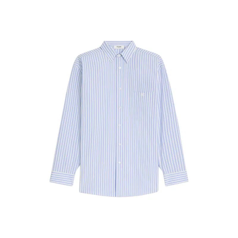 CELINE Shirt Women's Light Blue-0