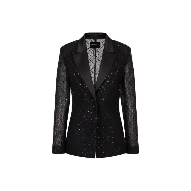 EMPORIO ARMANI Jackets Women's Black-0