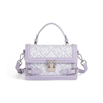 Pivsnu Synthetic Leather Shoulder Bag, Crossbody Bag, Handbag Regular Women's Purple