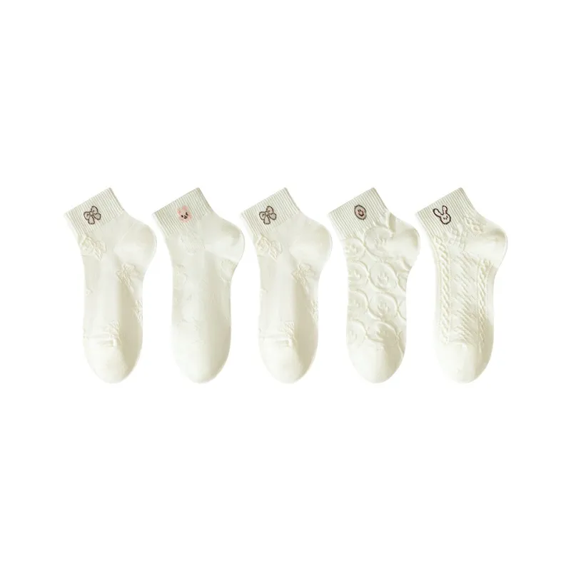 MIIOW Ankle Socks Women's 5 Pack-15