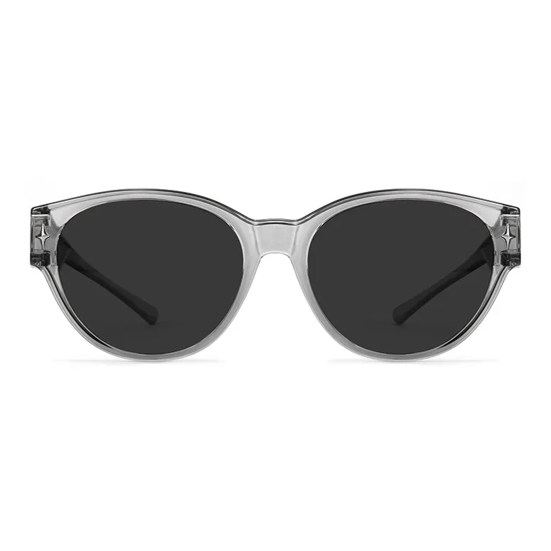 MK MINGKU TR/Memory Plastic Round Sunglasses Unisex-8