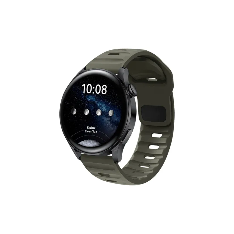 SOUTU Watch Band Huawei Compatibility 20MM/22MM Silicone Material-12