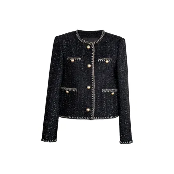 ROEYSHOUSE Jackets & Coats Women's Black