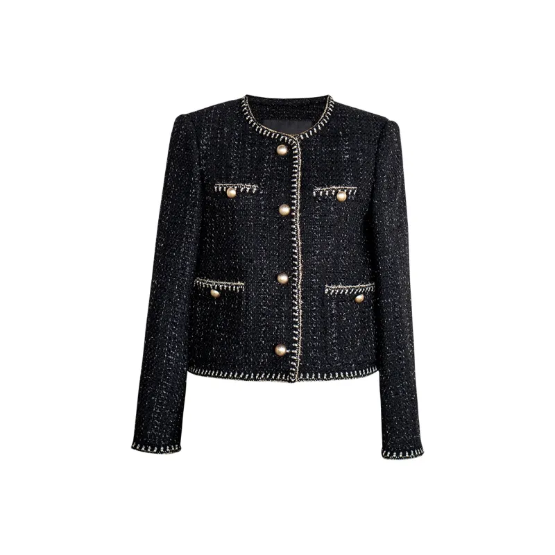 ROEYSHOUSE Jackets & Coats Women's Black-0