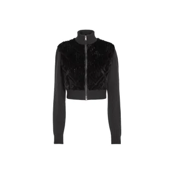 FENDI FW24 Jackets Coats Women's Black