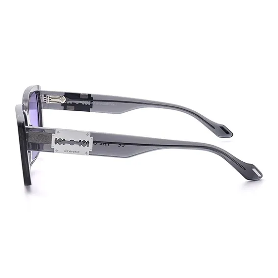 THE OWNER Plate Frame Rectangular Sunglasses Unisex-12