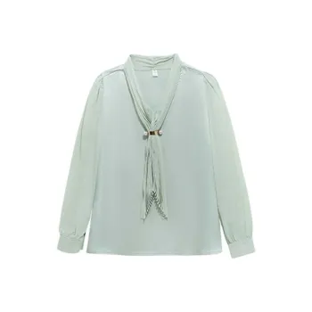 PLANE DRIFT Shirt Women's Light Green