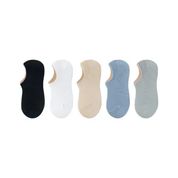 Urban Beauty No Show Socks Men's 5 Pack