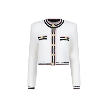 BALMAIN Contrasting Stripe Trim Jacket