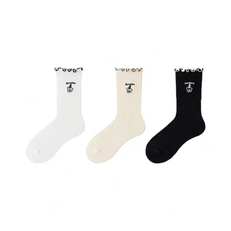 H YXIANG Mid Calf Socks Women's Combo Set-6