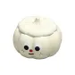 Milk White[Diameter Approx. 11cm, Total Height Approx. 8cm]