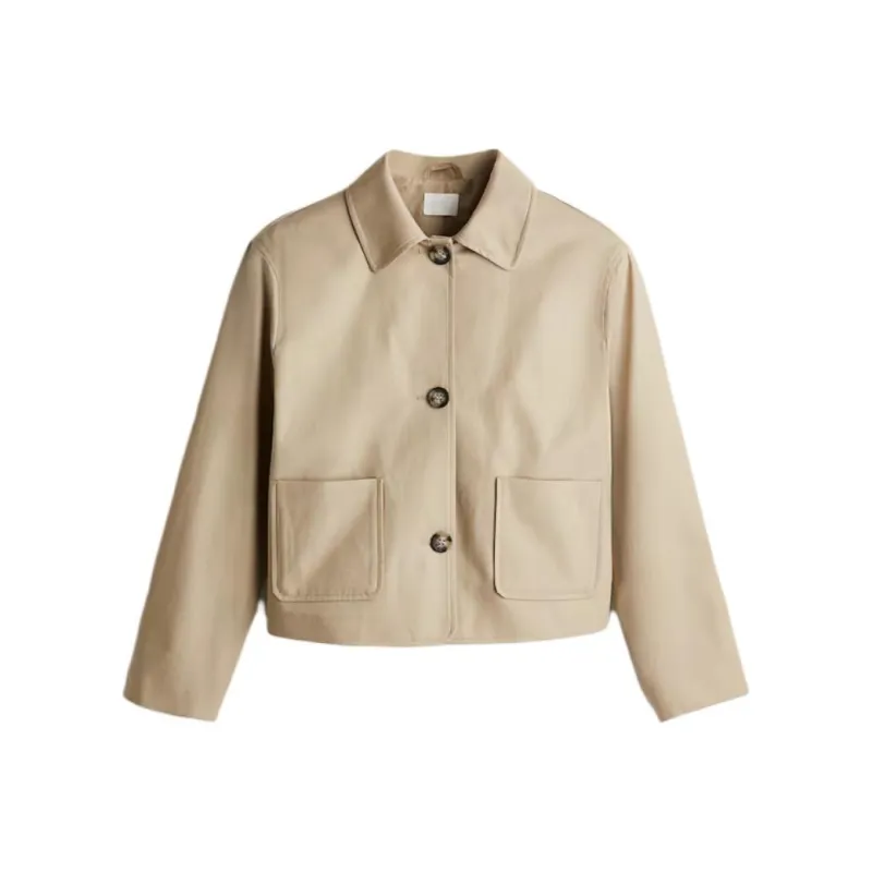 H&M Jackets Coats Women's Light Umber-0