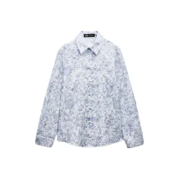 ZARA Shirts Women's Blue