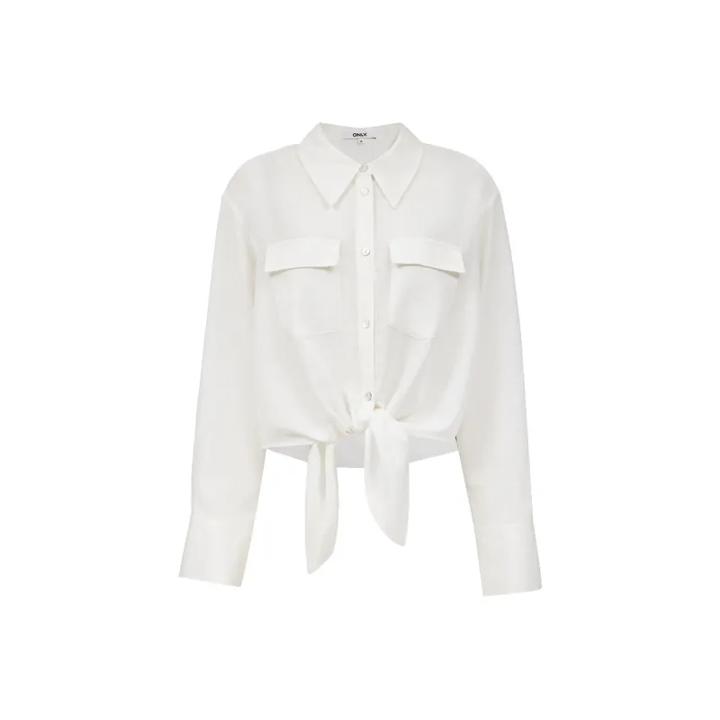 ONLY Shirt Women's Bright Cream White-0