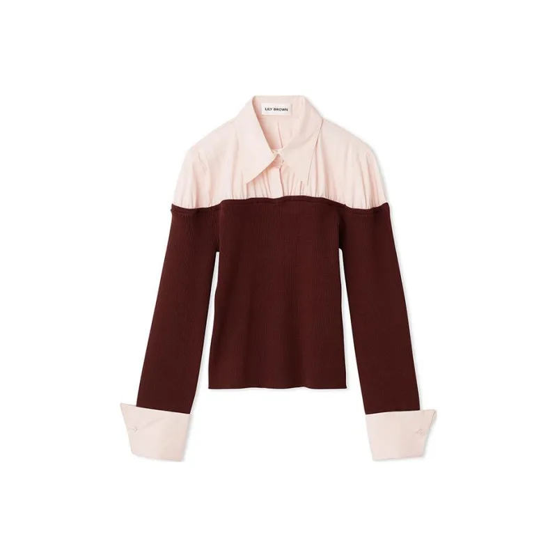 Lily Brown Shirts Women's-5