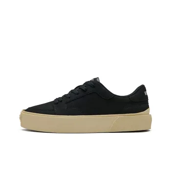 EQLZ EQUALIZER Fault 25 Anti Slip Wear Resistant Low Top Skateboard Shoes Unisex Ghost Black