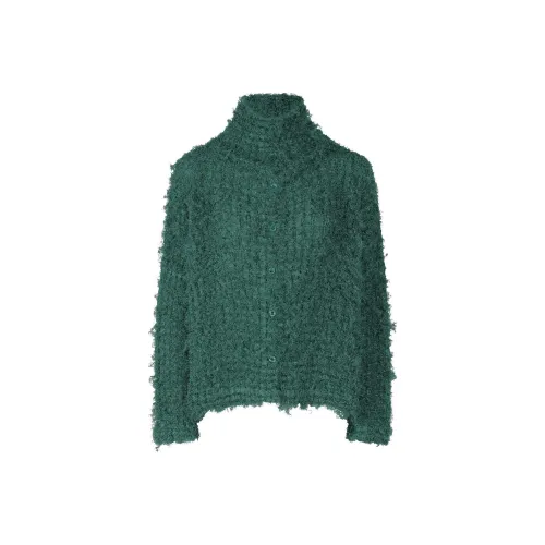 ISSEY MIYAKE FW24 Knitwear Women's Green Bottles