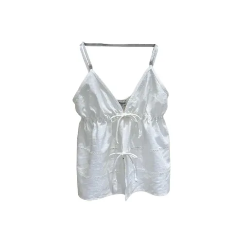 CHANEL 25P Spring Summer Preview Collection Camisole Women's White
