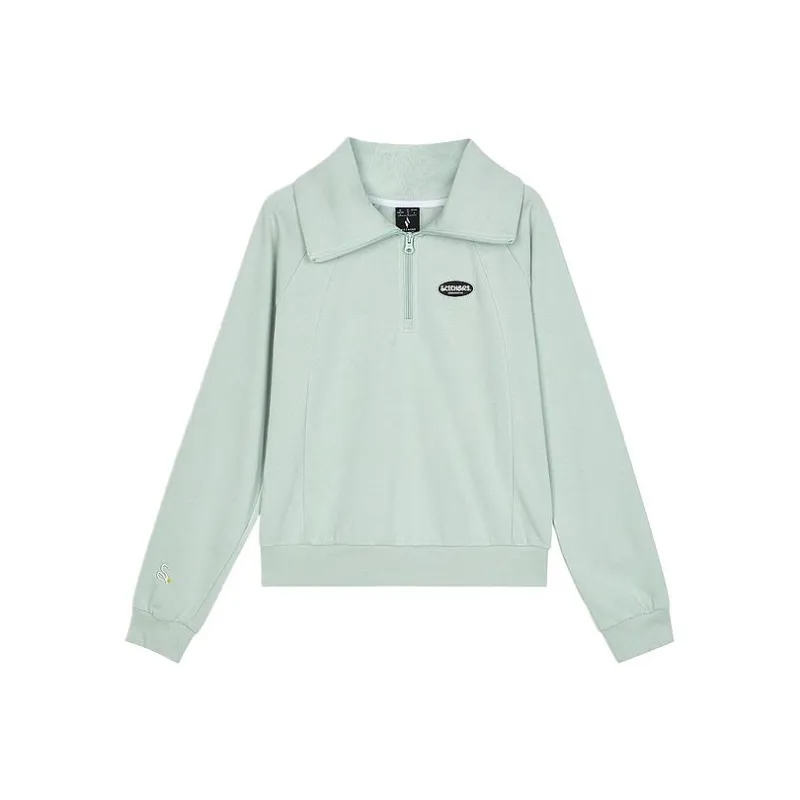 Skechers Sportlife Sweatshirt Women's Mercury Green-0