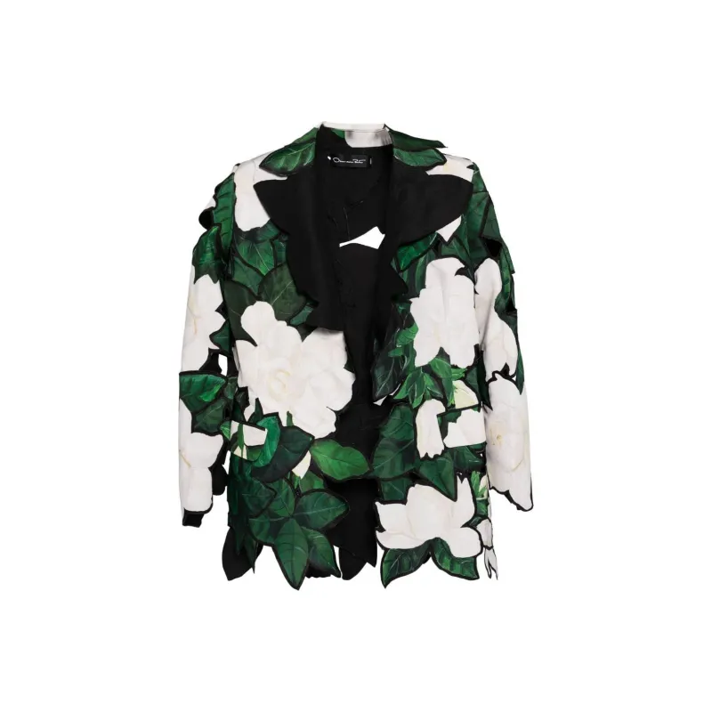 Oscar De La Renta Layered design Blazer-0