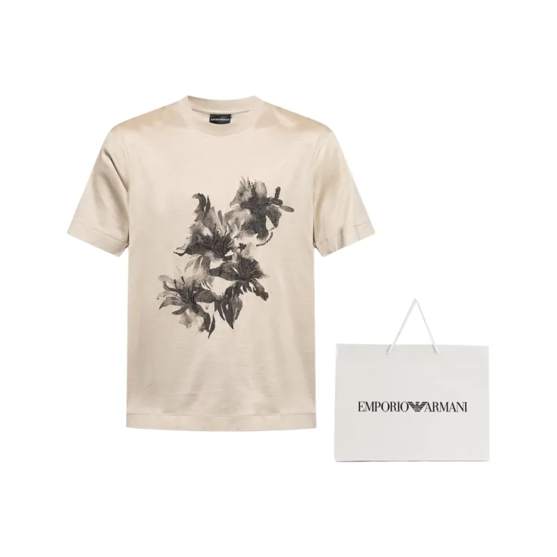 EMPORIO ARMANI Graphic print T Shirt-1