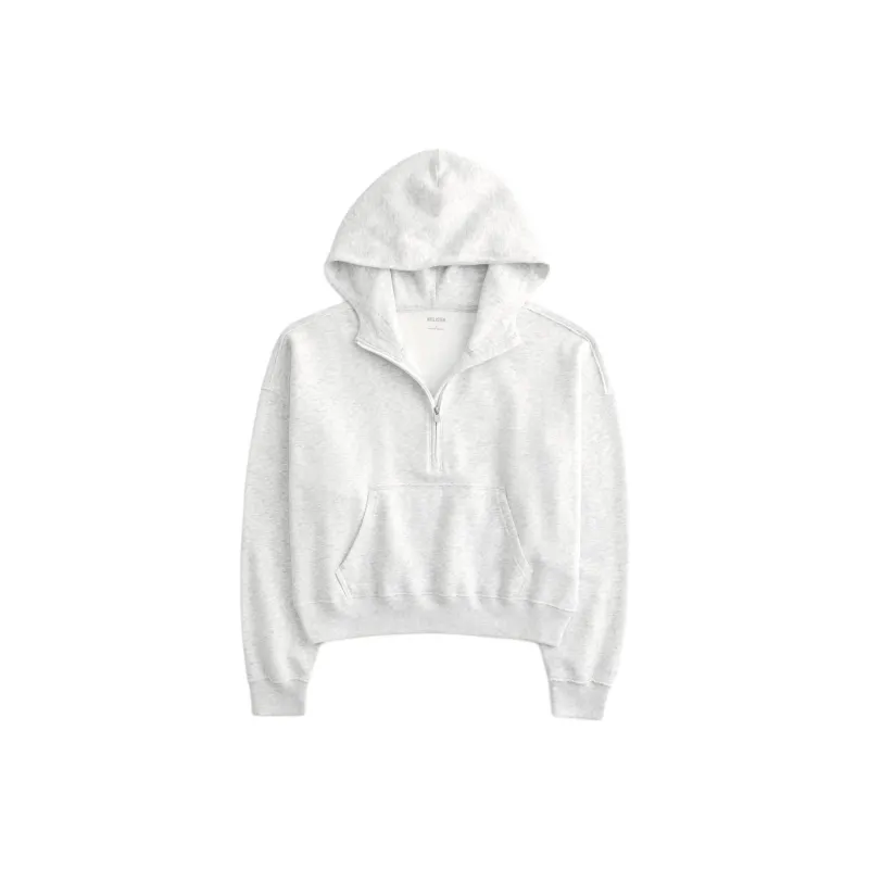 Hollister Sweatshirt Women's Light Heather Gray-0