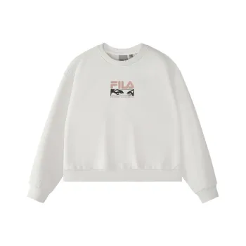 FILA FUSION x P.A.M. Sweatshirt Women's White Sand Gray
