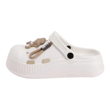 TEDDY ISLAND Summer Trendy Fashion Women's Breathable Slippers With Thickened 5.0 Sole Height Increasing Beach Sandals