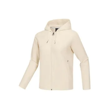 Skechers Basic Sports Series Jackets Coats Women's Pearl White
