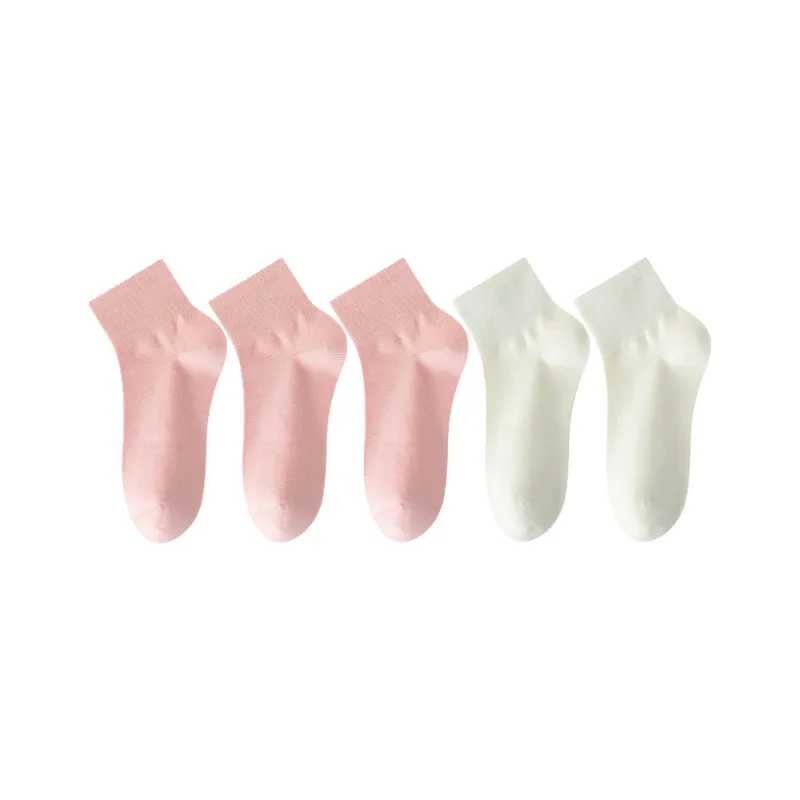Cotton Gene Mid Calf Socks Women's 5 Pack-14
