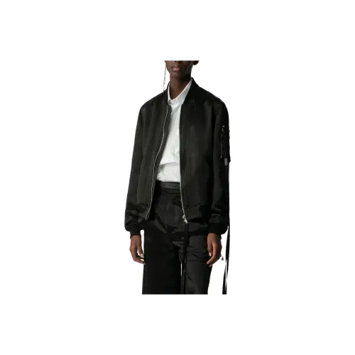 Ann Demeulemeester Barbara Standard Bomber Jackets Coats Women's Black