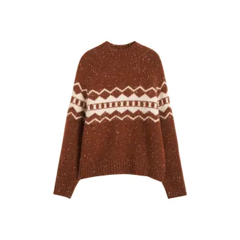 Olrain Knitwear Women's Coffee