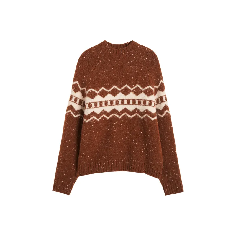 Olrain Knitwear Women's Coffee-0