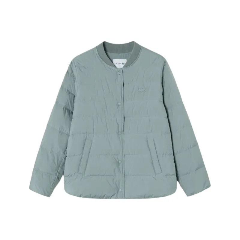LACOSTE Down Jacket Women's Light Green-0