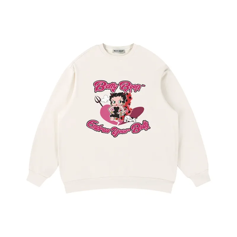 BETTY BOOP Sweatshirts Unisex-7
